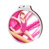 Habitat Female Gymnastics Silver Eco Friendly Wooden Medal