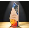 Galena Pickleball Metal & Wood Trophy