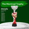 Montreal Male Gymnast Silver Cup Trophy