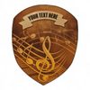 Regal Birchwood Music Sepia Shield