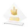 Vanguard Glass and Metal Fusion Chess Trophy