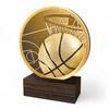 Holt Classic Basketball Real Wood Trophy