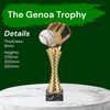 Genoa Baseball Glove and Ball Trophy