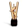 Botham Real Wood Cricket Ball Holder (Ball not included)