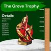 Grove Latin Ballroom Dance Real Wood Trophy
