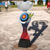 Montreal Archery Target Silver Cup Trophy