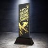 Shadowline Holiday Skiing Champion Trophy – Stainless Steel Award