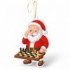 Jolly Santa Chess Christmas Bauble