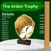 Arden Classic Rugby Real Wood Shield Trophy