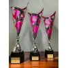 Havana Silver & Pink Blade Trophy