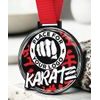 Giant Karate Black Acrylic Logo Medal