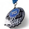 Giant Judo Black Acrylic Logo Medal