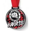 Giant Karate Black Acrylic Logo Medal