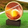 Holt Colour Tennis Real Wood Trophy