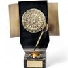 Paradas Darts Dartboard Handmade Metal Trophy