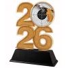 Pistol Shooting Year Trophy – Sports Award with Year Selection