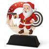 Santa Pistol Shooting Christmas Trophy