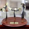 Navas Family Handmade Metal Trophy