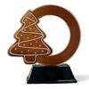 Festive Gingerbread Tree Trophy