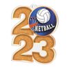 Netball 2023 Acrylic Medal