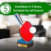 Grove Table Tennis Ping Pong Real Wood Trophy
