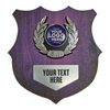 Heraldic Purple Birchwood Logo Insert Shield