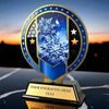 Sentinel Stainless Steel Snowflake Trophy