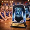 Replica Gymnastics Leotard Custom Acrylic Award
