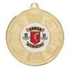 Balmoral Logo Insert Gold Medal 50mm