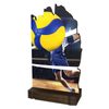 Shard Volleyball Eco Friendly Wooden Trophy