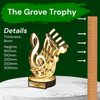 Grove Classic Music Real Wood Trophy