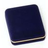 Deluxe Velour Medal Box Blue 60mm