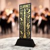 Shadowline Clarinet Music Trophy – Stainless Steel Award