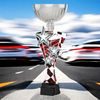 Triple Star Motor Racing Silver Trophy Cup