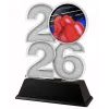 Boxing Year Trophy – Sports Award with Year Selection
