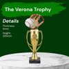 Verona Baseball Glove and Ball Trophy