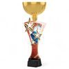 Triple Star Athletics Running Gold Trophy Cup