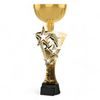 Triple Star Classic Martial Arts Fist Gold Trophy Cup