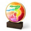 Holt Colour Female Gymnastics Arts Real Wood Trophy