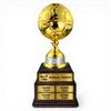 Arena Gold Metal Football Trophy