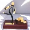 Barcelona Athletics Handmade Metal Trophy