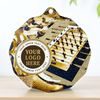 Dodeca Table Football Stainless Steel Logo Insert Medal