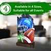 Shard American Football Eco Friendly Wooden Trophy
