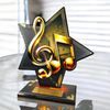 Liano Metal & Acrylic Star Music Trophy