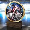Holt Colour Wrestling Real Wood Trophy