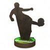 Grove Classic Football Player Action Real Wood Trophy