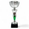 Finsbury Silver and Green Logo Insert Cup