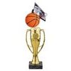 Verona Basketball and Hoop Trophy