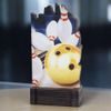 Shard Tenpin Bowling Eco Friendly Wooden Trophy