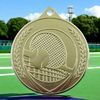 Champion Embossed Tennis Gold Medal